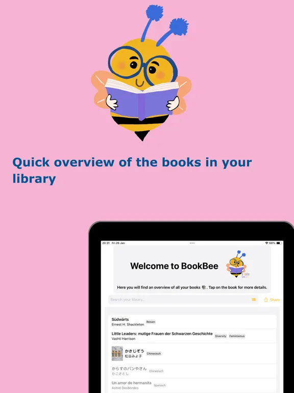 BookBee iPad  Screenshots