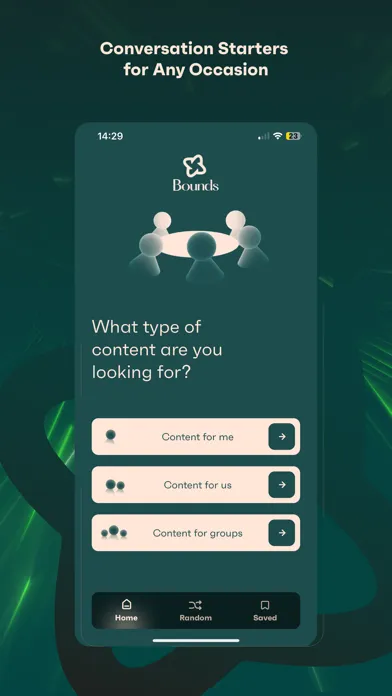Скриншоты Bounds: Chat, Connect, Reflect