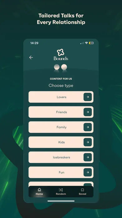 Скриншоты Bounds: Chat, Connect, Reflect