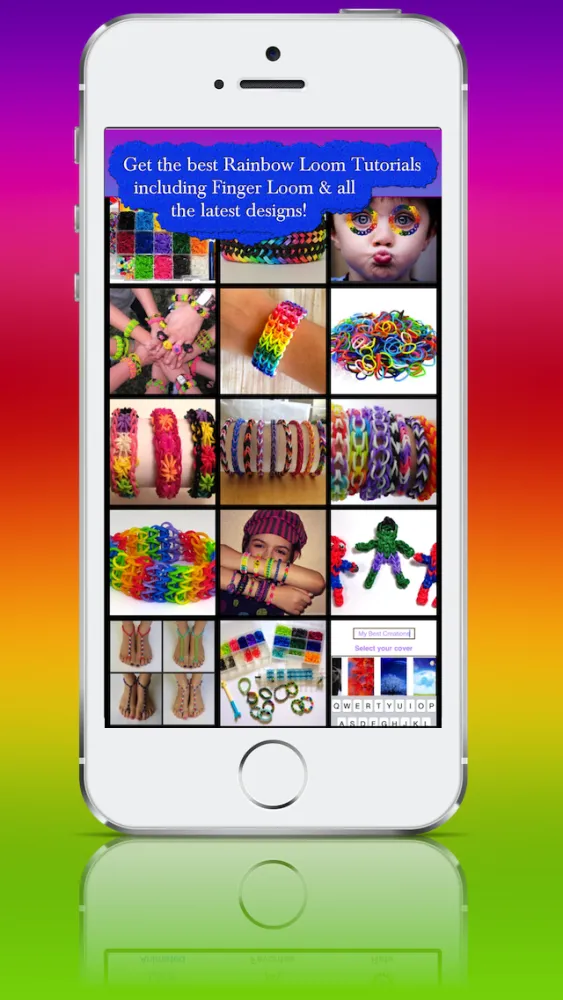 Capturas de pantalla de Rainbow Loom Pro