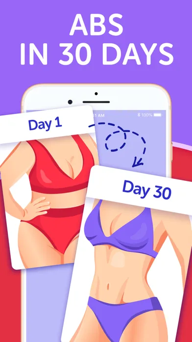 ภาพหน้าจอของ Lose Belly Fat Fitness