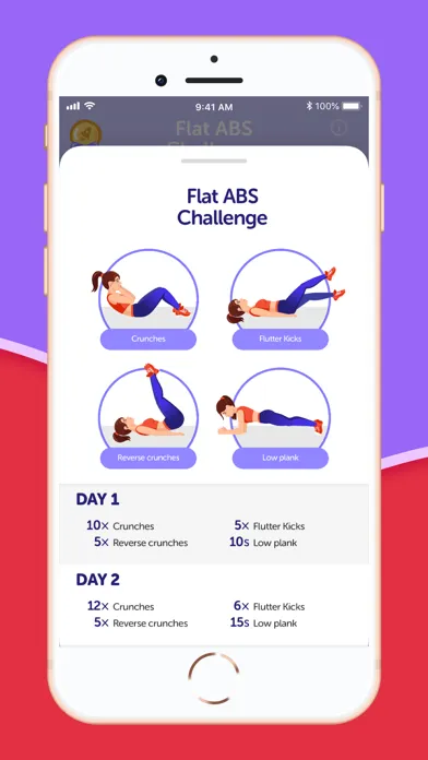 ภาพหน้าจอของ Lose Belly Fat Fitness