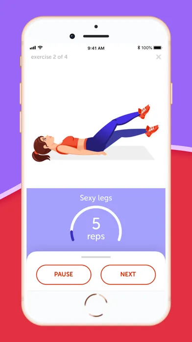 ภาพหน้าจอของ Lose Belly Fat Fitness