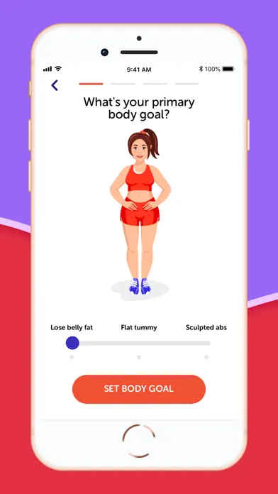 ภาพหน้าจอของ Lose Belly Fat Fitness