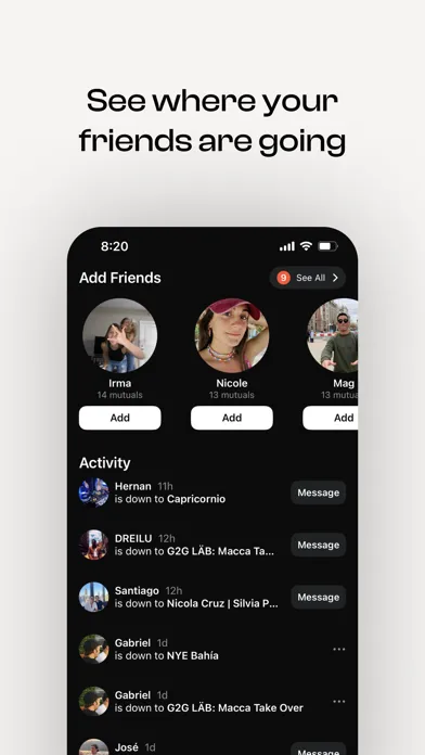 Capturas de tela do Bubbl - Life Offline