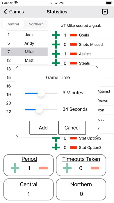 Water Polo Statistics應用截圖