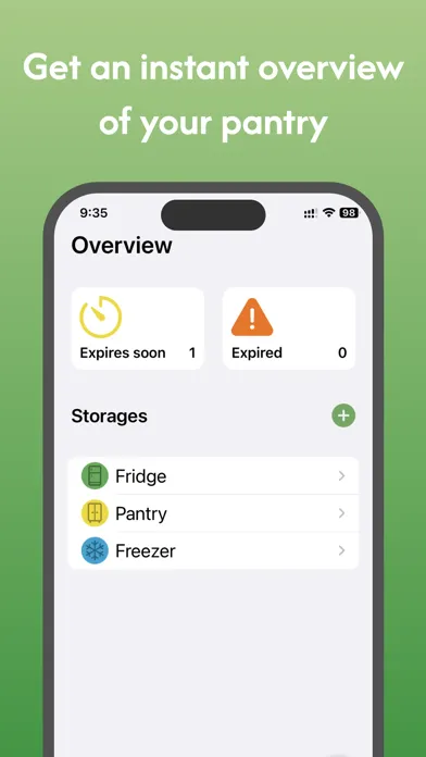 Kitchen & Pantry Tracker স্ক্রিনশট