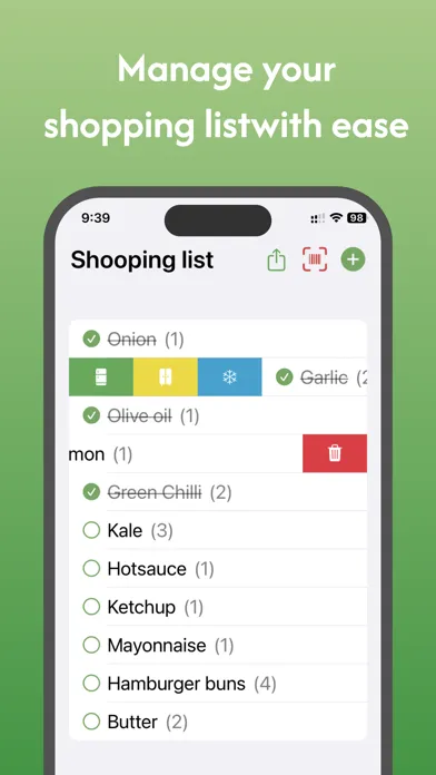 Kitchen & Pantry Tracker স্ক্রিনশট