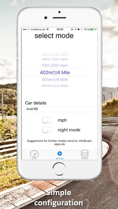 SpeedBox Performance Tracking应用截图