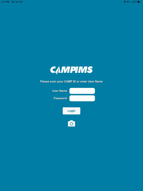Captures d'écran de CAMP imsMOBILE iPad 