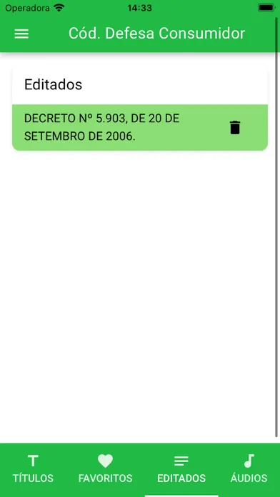 Código de Defesa do Consumidor Screenshots