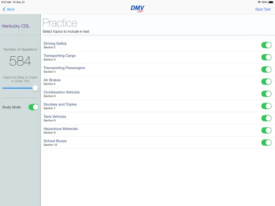 Kentucky CDL Test Prep iPad  سکرین شاٹس
