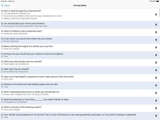 Kentucky CDL Test Prep iPad  سکرین شاٹس