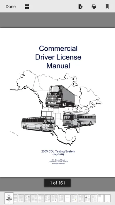 Kentucky CDL Test Prep سکرین شاٹس