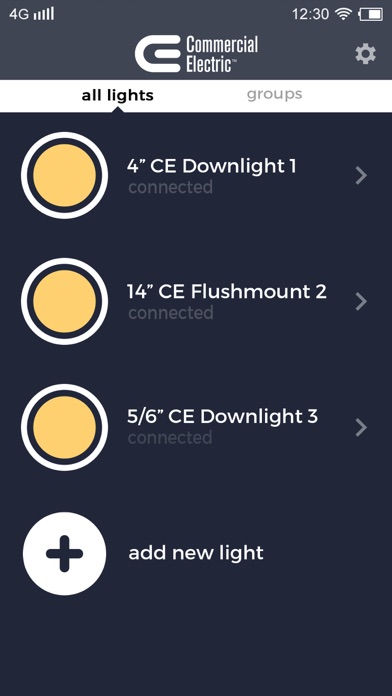 Ảnh chụp màn hình của Commercial Electric Lighting