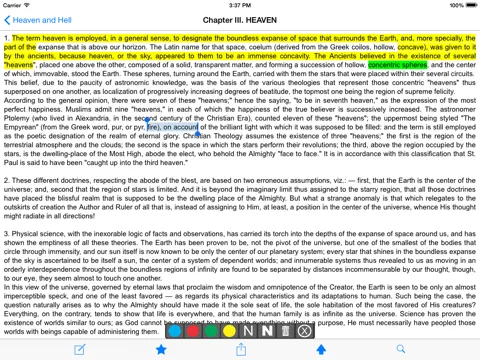 Capturas de tela do Heaven and Hell (Allan Kardec) iPad 