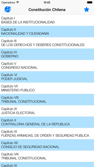 Constitución Chilena Screenshots