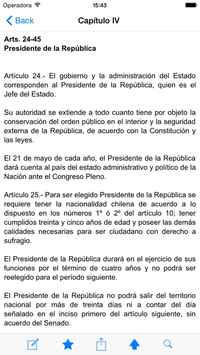 Constitución Chilena Screenshots