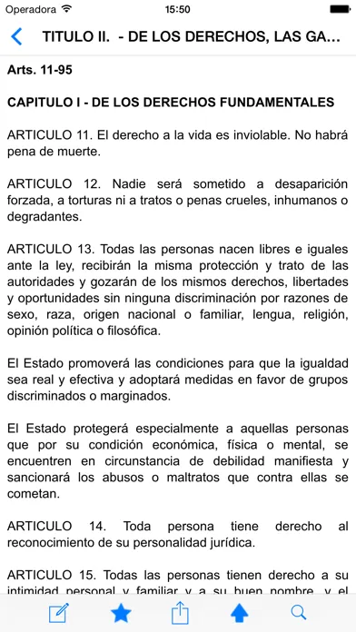 Constitución Colombiana应用截图