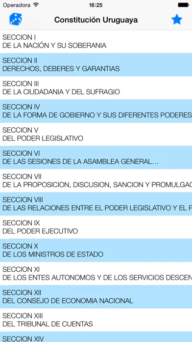 Скриншоты Constitución Uruguaya
