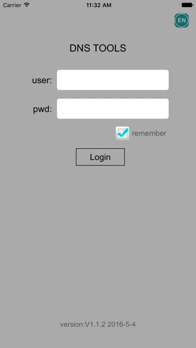 Captures d'écran de DNS TOOLS