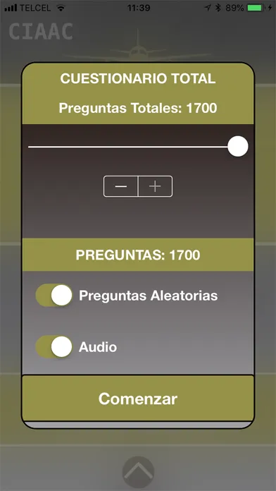 PREPARACION CIAAC LITE سکرین شاٹس