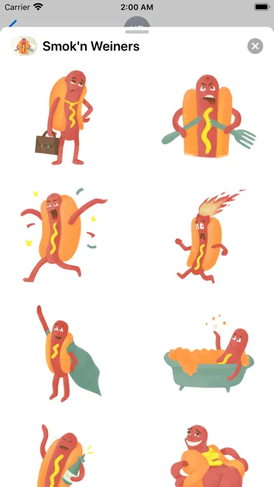 Captures d'écran de Smok'n Wieners