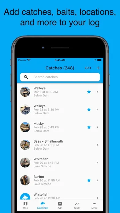 Anglers' Log - Fishing Journal স্ক্রিনশট