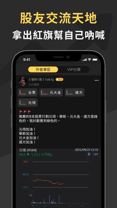 Скриншоты 發財1哥－基本面趨勢選股術