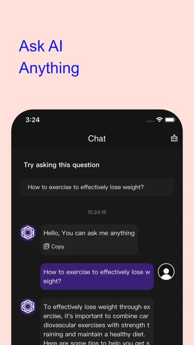 Captures d'écran de ChatterMind - AI Assistant Hub