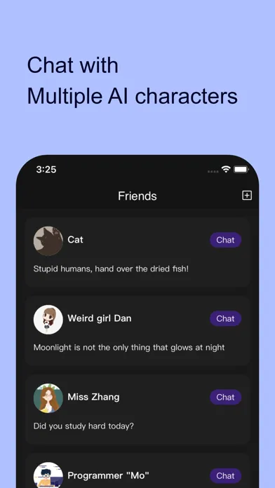 Captures d'écran de ChatterMind - AI Assistant Hub