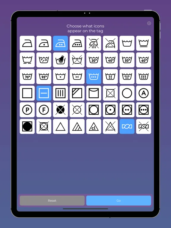 Laundry Guide iPad  স্ক্রিনশট