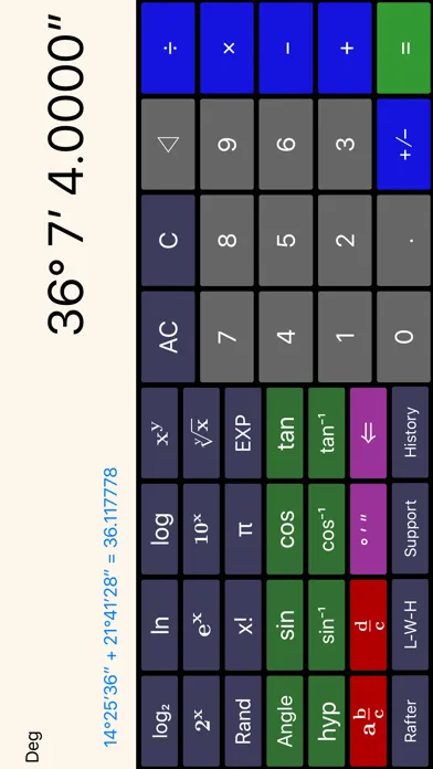 Screenshot di Construction Calculator++