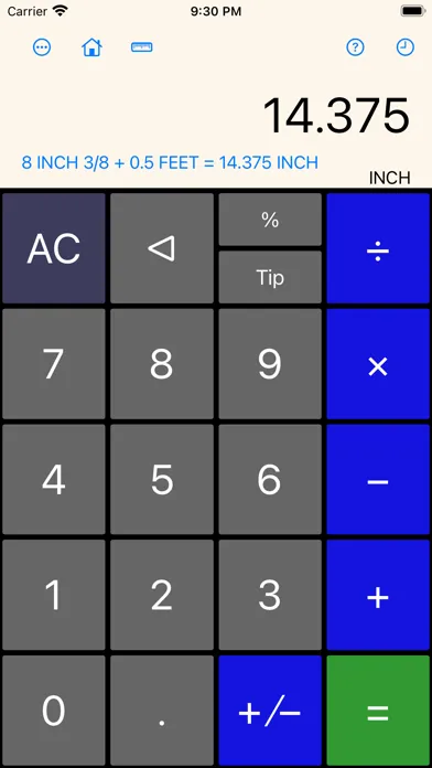 Screenshot di Construction Calculator++