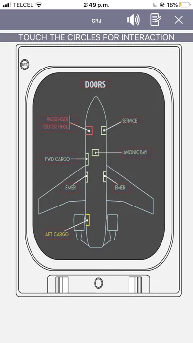 CRJ Virtual Panel Screenshots
