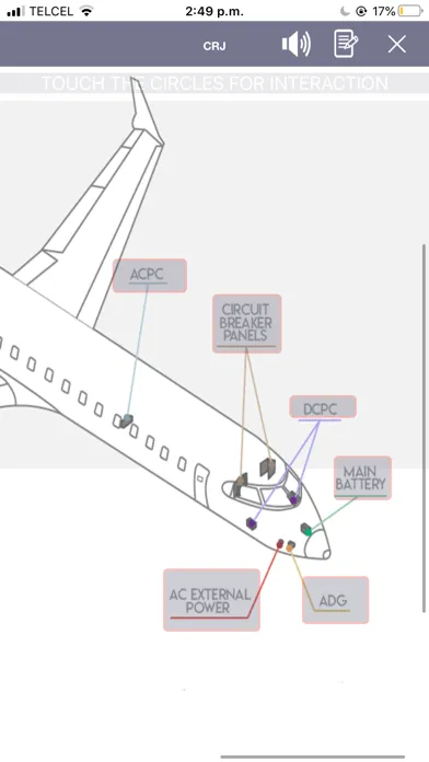 CRJ Virtual Panel Screenshots