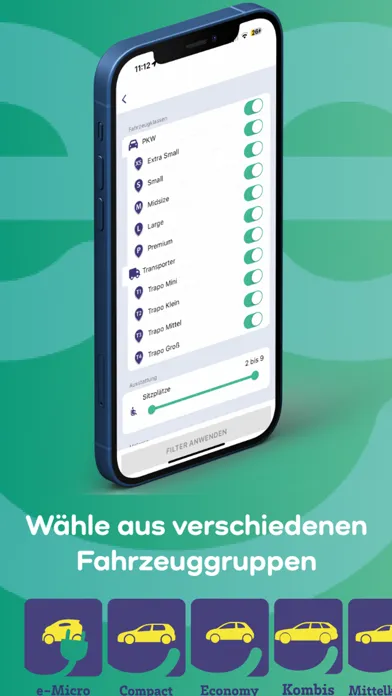 wheego share, rent, abo Screenshots