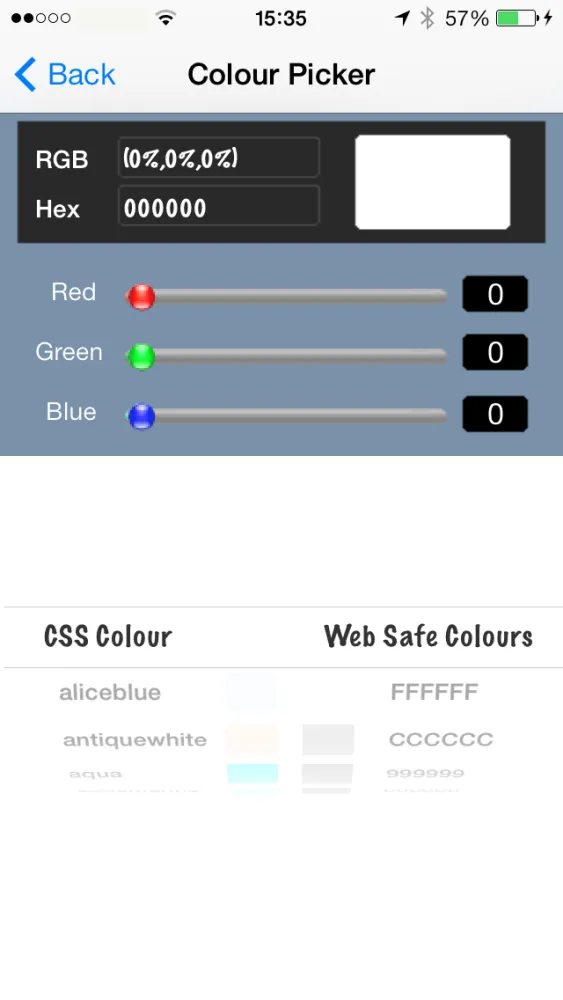 CSS Quick Reference 스크린샷