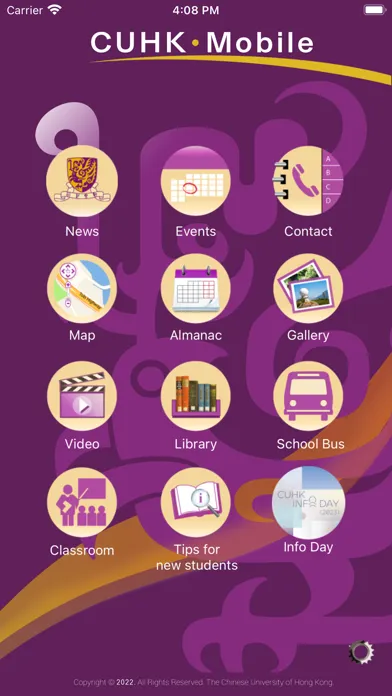 Tangkapan layar CUHK Mobile