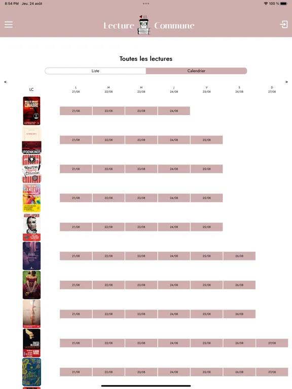 Lecture Commune iPad 應用截圖