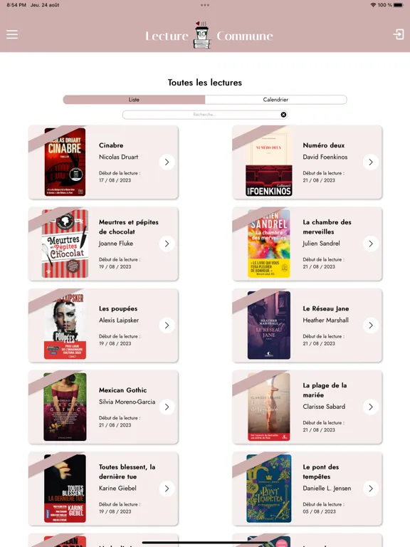Lecture Commune iPad 應用截圖