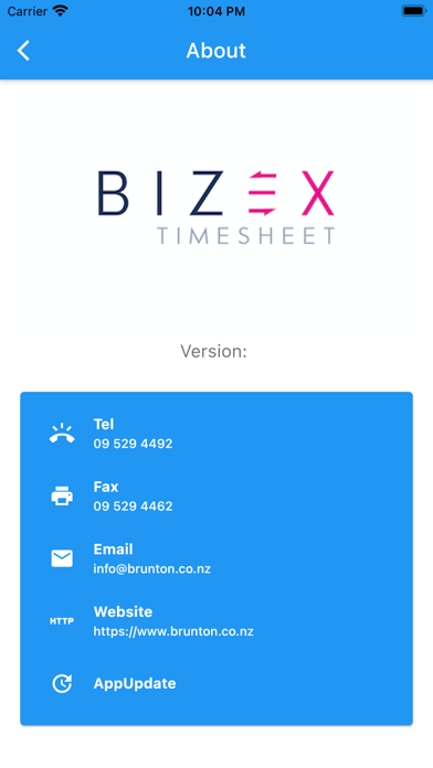 BruntonTimeSheet स्क्रीनशॉट