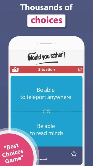 Would you rather? Fun quizzes স্ক্রিনশট