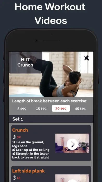 YoFit - Workout & Fitness سکرین شاٹس