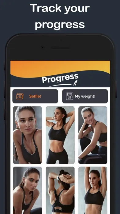 YoFit - Workout & Fitness سکرین شاٹس