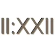 Roman Digital Clock Roman Digital Clock