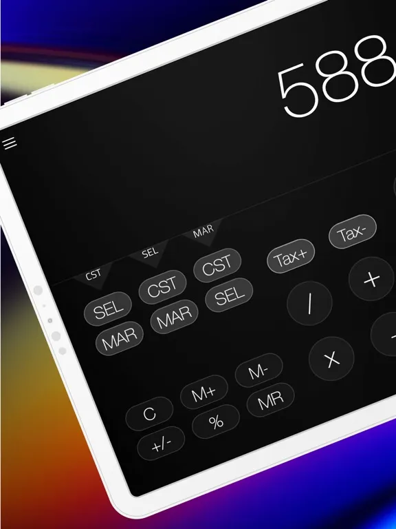 Tangkapan skrin CalculatorBiz iPad 