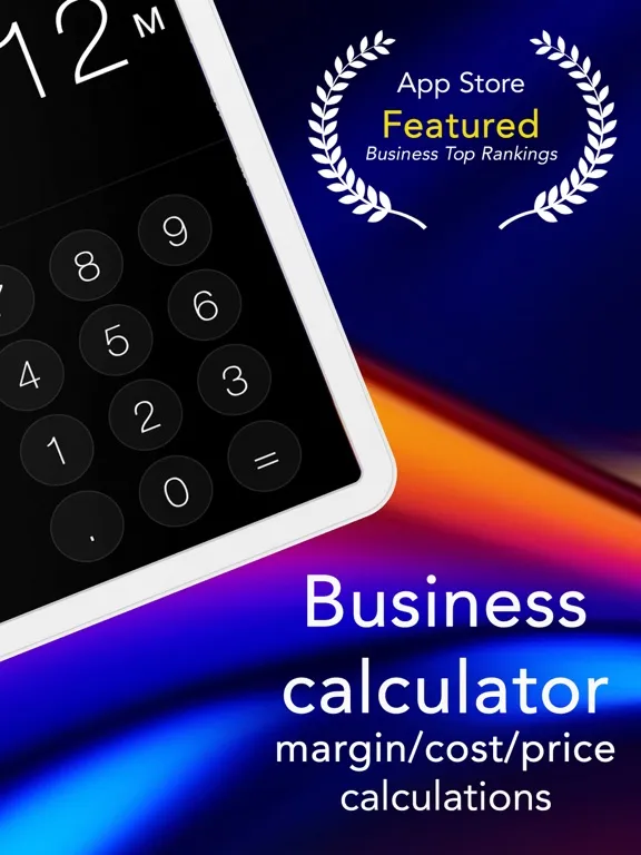 Tangkapan skrin CalculatorBiz iPad 