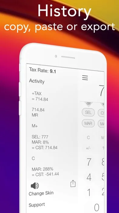 Tangkapan skrin CalculatorBiz