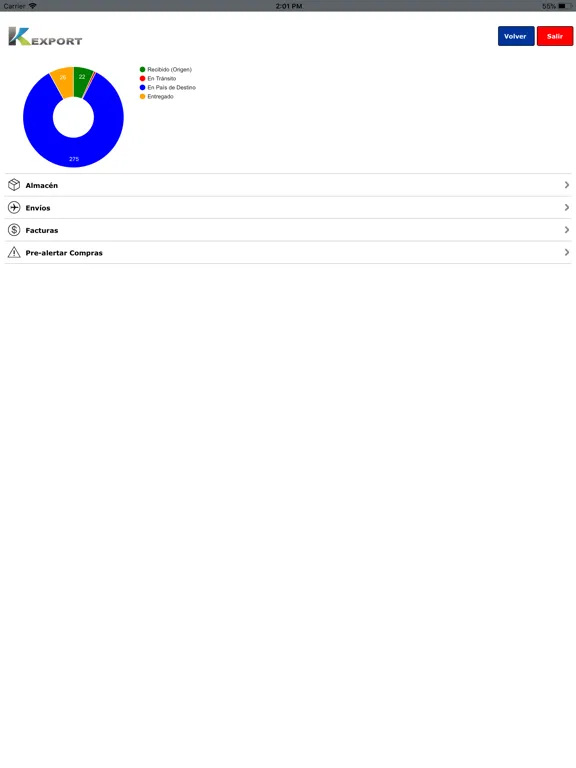 K Export iPad  سکرین شاٹس